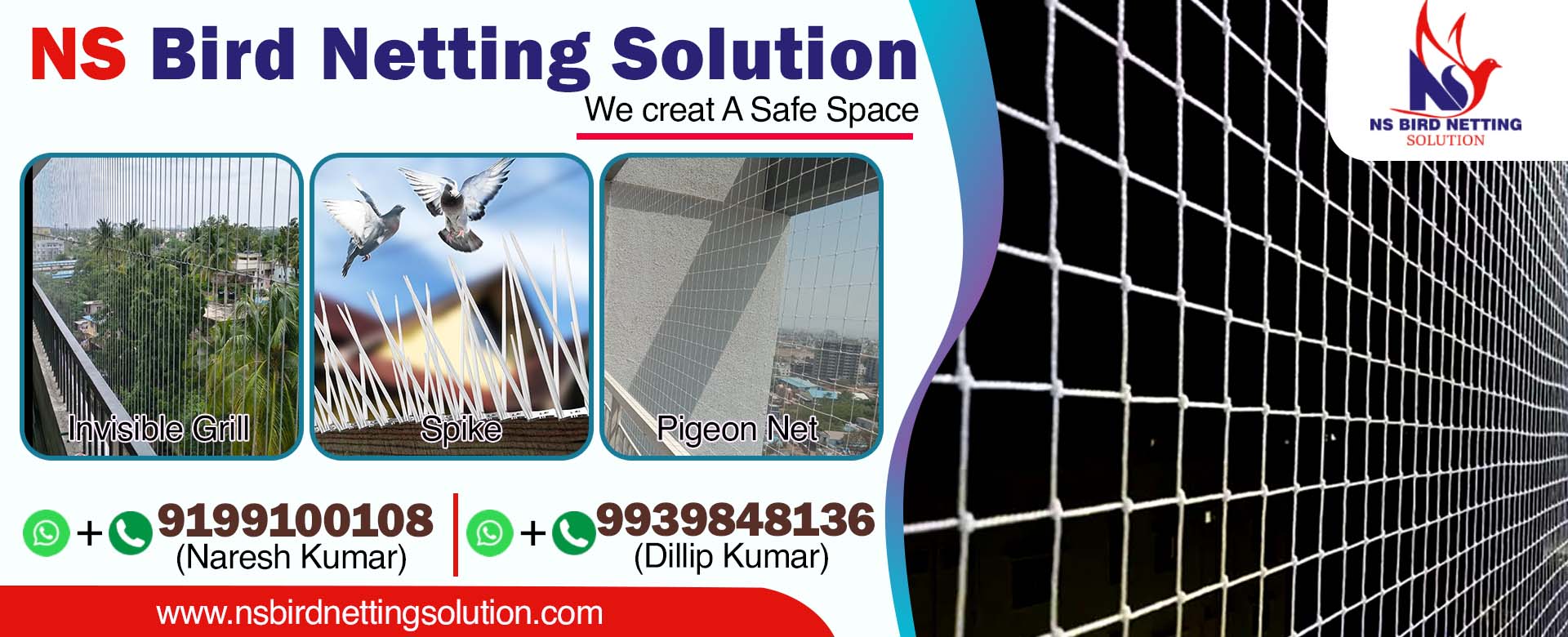 Ns Bird Netting Solution Banner 1